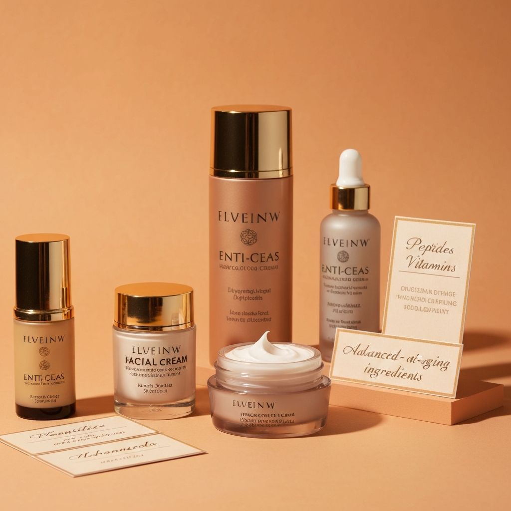 Women's facial skincare creams